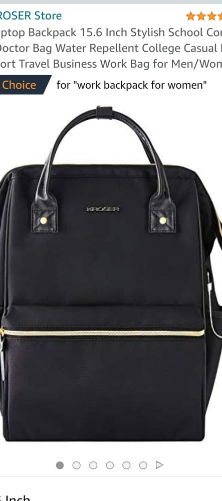 Koser Laptop Work Backpack Carrying Bag